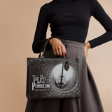"The Pit And The Pendulum" Leather Handbag