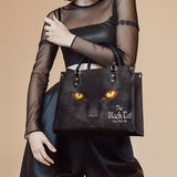 "The Black Cat" Leather Handbag