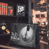 "The Pit And The Pendulum" Leather Handbag