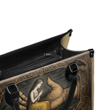 "A Dream Within A Dream" - Black Interior - Leather Handbag
