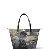 "Frankenstein" Ashes of Hope Leather Tote Bag