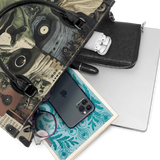 "Frankenstein" Old Parchment - Black Interior - Leather Handbag