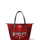 "Hamlet" The Red Room Leather Tote Bag