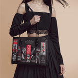 "The Fearless Collection" - Black Interior - Leather Handbag