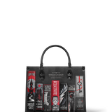 "The Fearless Collection" - Black Interior - Leather Handbag