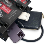 "The Fearless Collection" - Black Interior - Small Leather Handbag