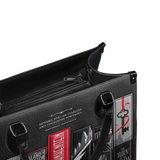 "The Fearless Collection" - Black Interior - Leather Handbag