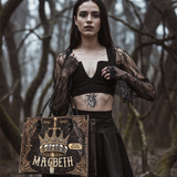 "Macbeth" - Black Interior - Leather Handbag