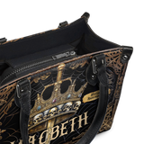 "Macbeth" - Black Interior - Small Leather Handbag