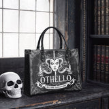 "Othello" - Black Interior - Leather Handbag