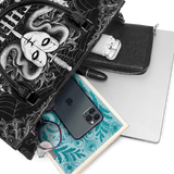 "Othello" - Black Interior - Leather Handbag