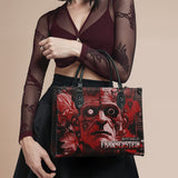 "Frankenstein" Heart Surge - Black Interior - Leather Handbag