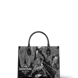 "The Cask Of Amontillado" - Black Interior - Leather Handbag