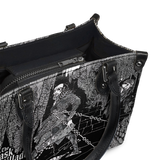 "The Cask Of Amontillado" - Black Interior - Small Leather Handbag