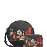 "The Codex of Gothic Tales" Deadlight Black Circle Crossbody Bag Deal