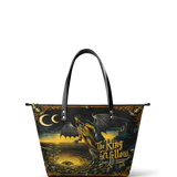 "The King In Yellow" Leather Tote Bag