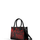 "The Masque Of The Red Death" - Black Interior - Small Leather Handbag