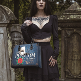 "The Phantom Of The Opera" - Black Interior - Leather Handbag