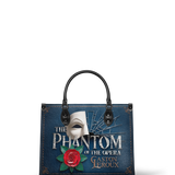 "The Phantom Of The Opera" - Black Interior - Leather Handbag