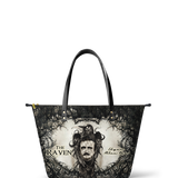 "The Raven" Leather Tote Bag