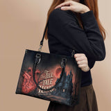 "The Tell-Tale Heart" - Black Interior - Leather Handbag