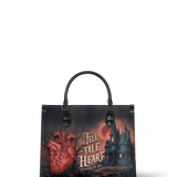 "The Tell-Tale Heart" - Black Interior - Leather Handbag