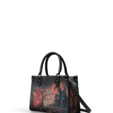 "The Tell-Tale Heart" - Black Interior - Small Leather Handbag