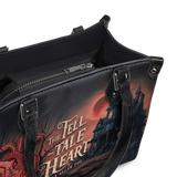"The Tell-Tale Heart" - Black Interior - Small Leather Handbag