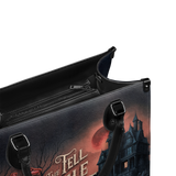 "The Tell-Tale Heart" - Black Interior - Leather Handbag