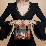 "The Codex of Gothic Tales" Deadlight Black Mini Satchel
