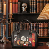 "The Codex of Gothic Tales" Deadlight Black Mini Satchel