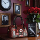 "The Crimson Codex" Mini Satchel