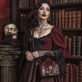 "The Crimson Codex" Mini Satchel