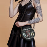 "The Dracula" Circle Crossbody Bag