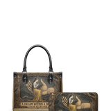 "A Dream Within A Dream" Small Leather Handbag Deal