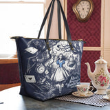 "Down the Rabbit Hole" Leather Tote Bag Deal