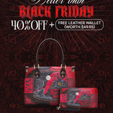 "Dracula's Guest" Small Leather Handbag Deal