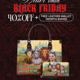 "Emerald City Dream" Leather Handbag Deal