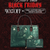 "Frankenstein" Mortuary Moss Leather Handbag Deal