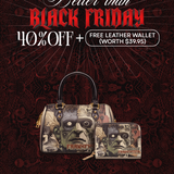 "Frankenstein" Old Parchment Mini Satchel Deal
