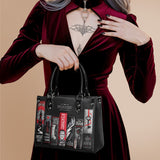 "The Fearless Collection" - Black Interior - Small Leather Handbag