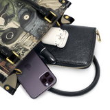 "Frankenstein" Old Parchment Small Leather Handbag Deal