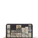 "Poe's Library" Ashen Black Wallet