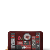 "The Crimson Codex" Wallet