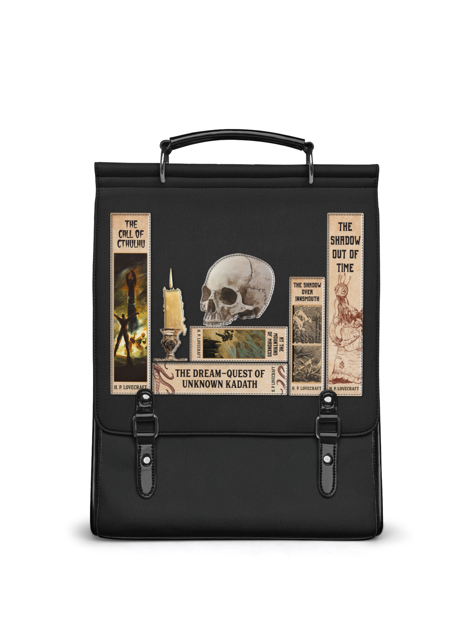 and other stories leather backpack Lovecraftian Black Leather Backpack – Lettoria