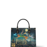 "Neverland Sky" Leather Handbag