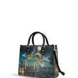 "Neverland Sky" Leather Handbag