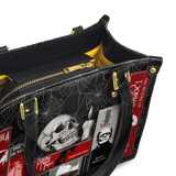 "The Codex of Gothic Tales" Black Widow’s Kiss Small Leather Handbag Deal