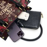 "Romeo And Juliet" Poison Rose Small Leather Handbag Deal