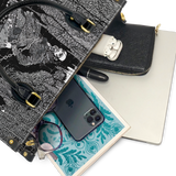 "The Cask Of Amontillado" Leather Handbag